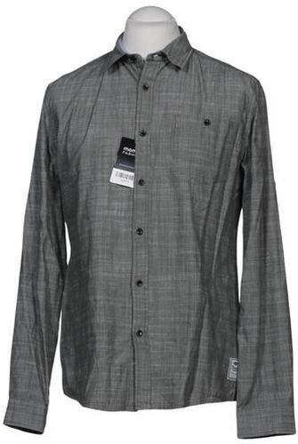 Herren Hemd, grau, Gr. M, Baumwolle - Second Hand - edc by Esprit - Modalova