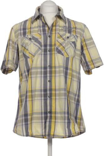 Herren Hemd, gelb, Gr. 41, Baumwolle - Second Hand - engbers - Modalova