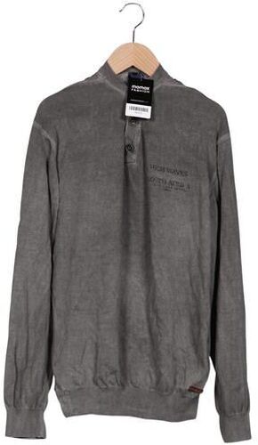 Herren Pullover, grau, Gr. EU 54, Baumwolle - Second Hand - engbers - Modalova