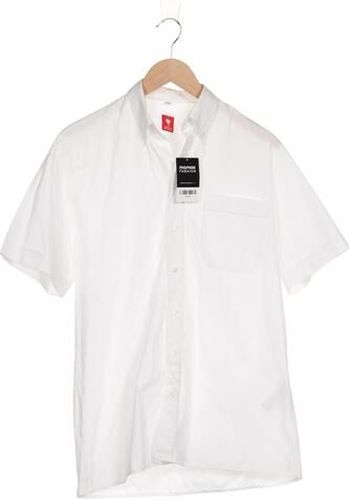 Herren Hemd, weiß, Gr. 37, Baumwolle, Synthetik - Second Hand - Engelbert strauss - Modalova