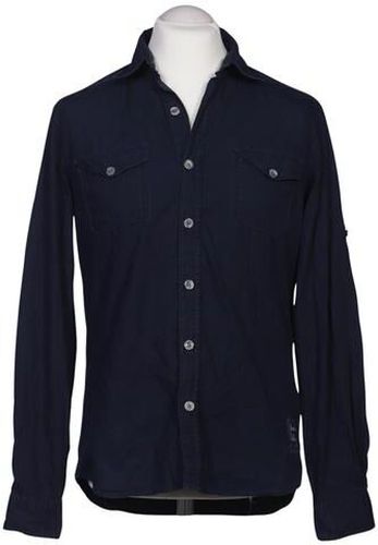 Herren Hemd, marineblau, Gr. M, Baumwolle - Second Hand - Esprit - Modalova