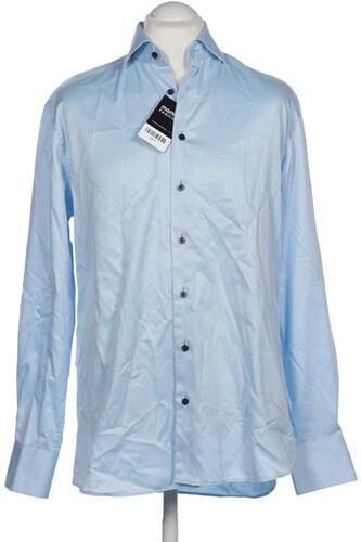Herren Hemd, blau, Gr. 42, Baumwolle - Second Hand - ETERNA 1863 - Modalova