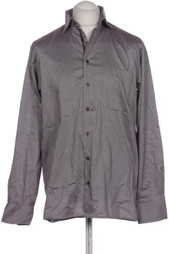 Herren Hemd, braun, Gr. 40 - Second Hand - Eterna - Modalova