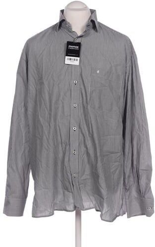 Herren Hemd, grau, Gr. 43, Baumwolle - Second Hand - Eterna - Modalova