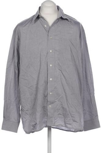 Herren Hemd, grau, Gr. 43 - Second Hand - Eterna - Modalova
