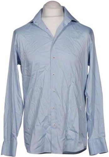 Herren Hemd, hellblau, Gr. 39, Elasthan, Synthetik, Lyocell - Second Hand - Eterna - Modalova