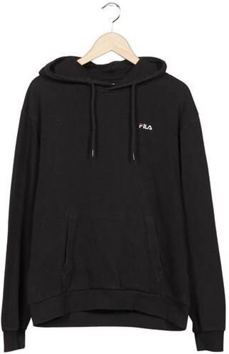Herren Kapuzenpullover, schwarz, Gr. M, Baumwolle, Synthetik - Second Hand - Fila - Modalova