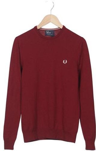 Herren Pullover, rot, Gr. S, Merino - Second Hand - Fred perry - Modalova