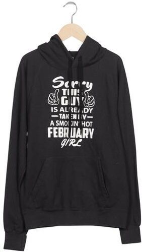 Herren Kapuzenpullover, schwarz, Gr. S, Baumwolle, Synthetik - Second Hand - Fruit of the loom - Modalova