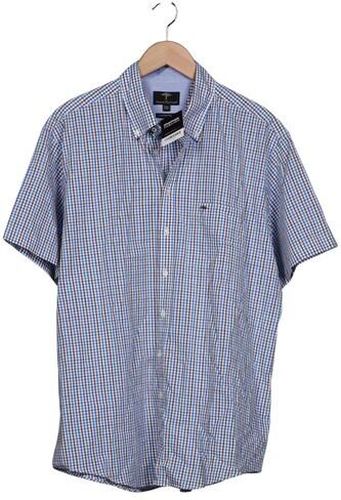 Herren Hemd, blau, Gr. 45, Baumwolle - Second Hand - Fynch Hatton - Modalova