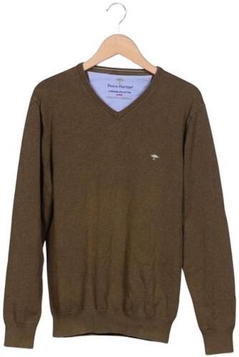 Herren Pullover, grün, Gr. L, Baumwolle - Second Hand - Fynch Hatton - Modalova