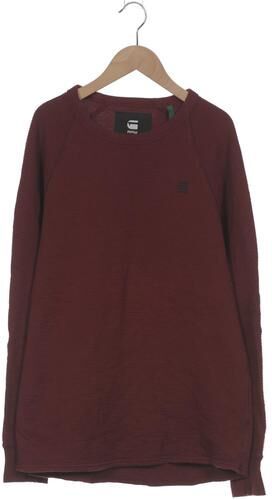 Herren Pullover, bordeaux, Gr. M, Elasthan, Baumwolle - Second Hand - G STAR RAW - Modalova