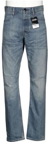 Herren Jeans, blau, Gr. W32 L34, Baumwolle, Leder, Synthetik - Second Hand - G STAR RAW - Modalova