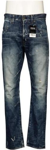 Herren Jeans, blau, Gr. W32 L32, Baumwolle, Leder, Synthetik - Second Hand - G STAR RAW - Modalova