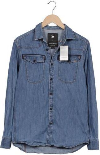 Herren Hemd, blau, Gr. S, Baumwolle - Second Hand - G STAR RAW - Modalova