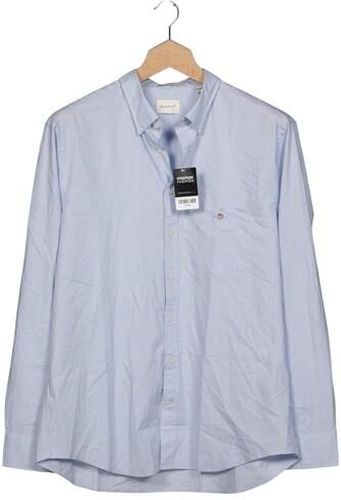 Herren Hemd, hellblau, Gr. 47, Baumwolle - Second Hand - Gant - Modalova