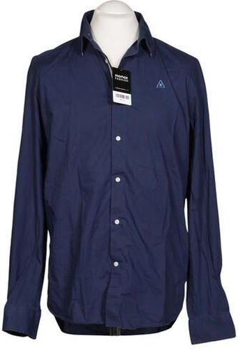 Herren Hemd, marineblau, Gr. L, Baumwolle - Second Hand - Gaastra - Modalova