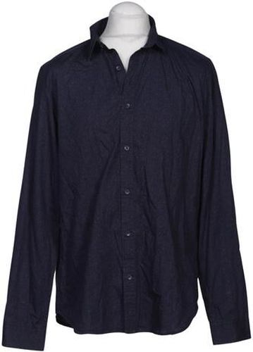 Herren Hemd, marineblau, Gr. XL, Baumwolle - Second Hand - Garcia - Modalova