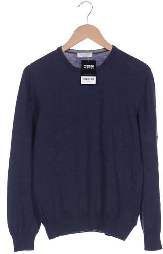 Herren Pullover, blau, Gr. EU 50, Schurwolle - Second Hand - Gran Sasso - Modalova