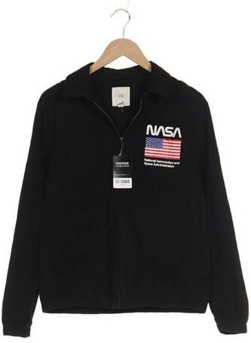 Herren Jacke, schwarz, Gr. S, Baumwolle - Second Hand - H&M - Modalova