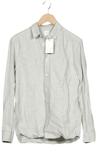 Herren Hemd, grau, Gr. S, Baumwolle - Second Hand - H&M - Modalova
