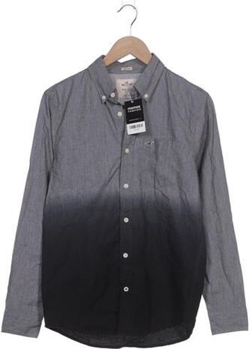 Herren Hemd, grau, Gr. S, Elasthan, Baumwolle - Second Hand - Hollister - Modalova