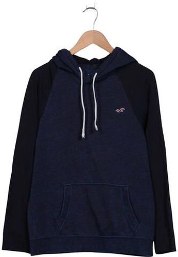 Herren Kapuzenpullover, marineblau, Gr. M, Baumwolle, Synthetik - Second Hand - Hollister - Modalova