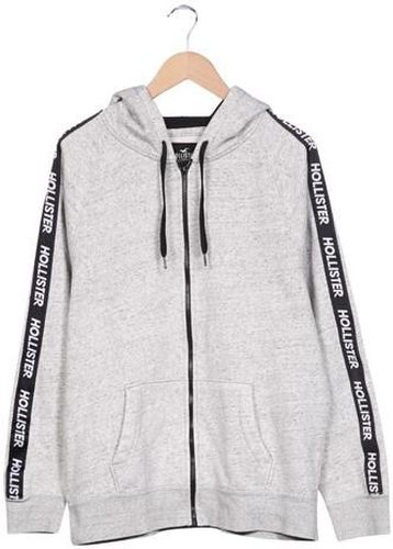 Herren Kapuzenpullover, grau, Gr. XL, Baumwolle, Synthetik - Second Hand - Hollister - Modalova