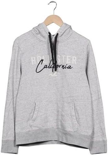 Herren Kapuzenpullover, grau, Gr. S, Baumwolle, Synthetik - Second Hand - Hollister - Modalova