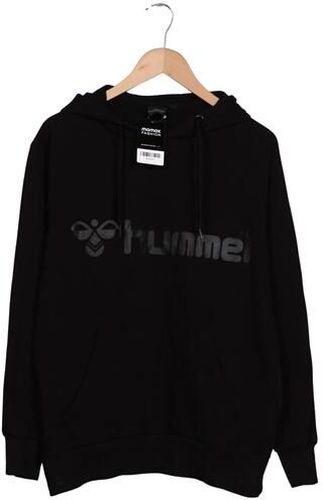 Herren Kapuzenpullover, schwarz, Gr. L, Baumwolle, Synthetik - Second Hand - Hummel - Modalova