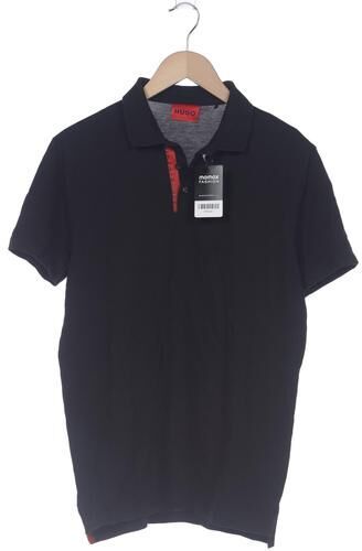 Hugo by Hugo Herren Poloshirt, schwarz, Gr. M, Baumwolle - Second Hand - BOSS - Modalova