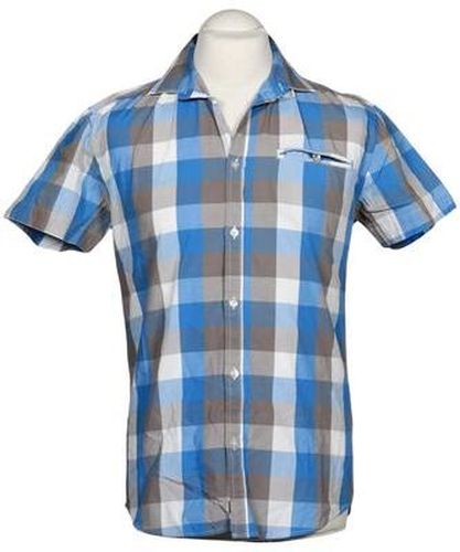 Herren Hemd, blau, Gr. M, Baumwolle - Second Hand - Jack & jones - Modalova