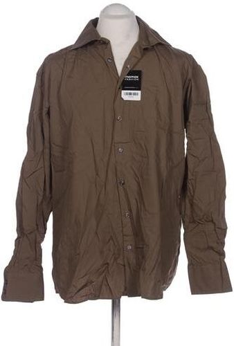 Herren Hemd, braun, Gr. 43, Baumwolle - Second Hand - Jake s - Modalova