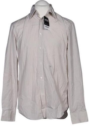 Herren Hemd, beige, Gr. 39, Baumwolle - Second Hand - Joop! - Modalova