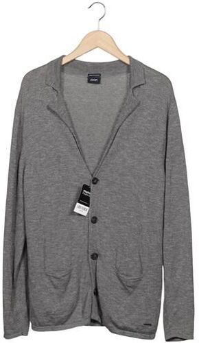 Herren Strickjacke, grau, Gr. L, Baumwolle, Schurwolle - Second Hand - Joop! - Modalova