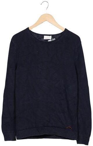 Herren Pullover, marineblau, Gr. S, Baumwolle - Second Hand - Knowledge Cotton Apparel - Modalova