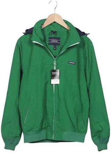 Herren Jacke, grün, Gr. M, Synthetik - Second Hand - Lands End - Modalova