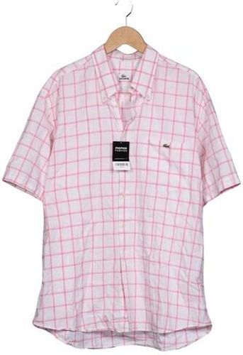 Herren Hemd, mehrfarbig, Gr. 46, Baumwolle - Second Hand - Lacoste - Modalova