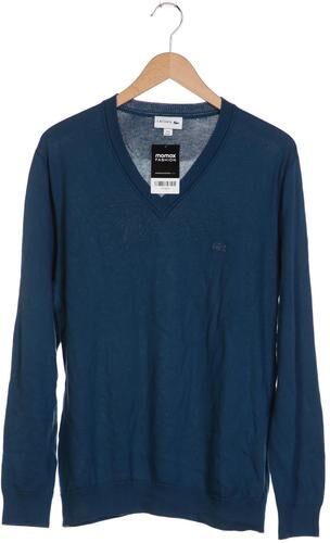 Herren Pullover, blau, Gr. XL, Baumwolle - Second Hand - Lacoste - Modalova