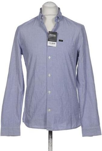 Herren Hemd, blau, Gr. M, Baumwolle - Second Hand - Lee - Modalova