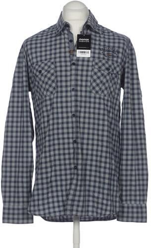 Herren Hemd, marineblau, Gr. XL, Baumwolle - Second Hand - Lerros - Modalova