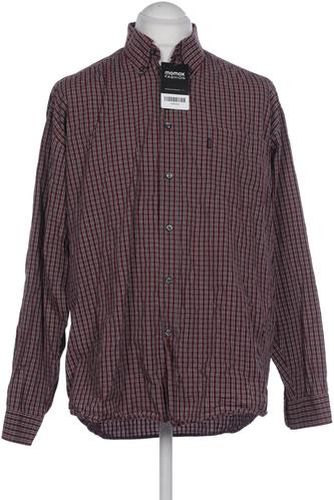 Herren Hemd, bordeaux, Gr. XL, Baumwolle - Second Hand - Lerros - Modalova