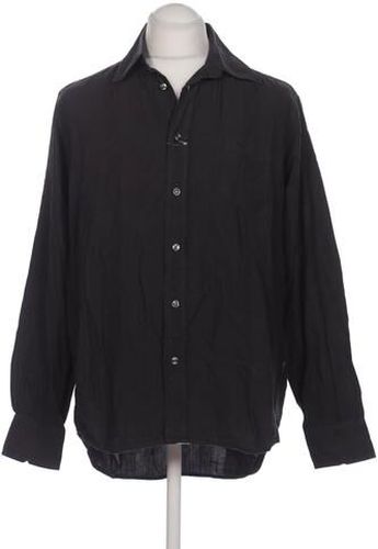 Herren Hemd, schwarz, Gr. L, Baumwolle - Second Hand - Lerros - Modalova