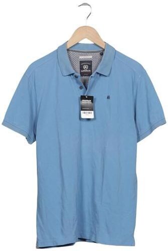 Herren Poloshirt, blau, Gr. L, Baumwolle - Second Hand - Lerros - Modalova