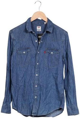 Herren Hemd, blau, Gr. S, Baumwolle - Second Hand - Levis - Modalova