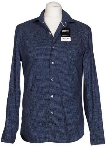 Herren Hemd, marineblau, Gr. S, Baumwolle - Second Hand - MANGO MAN - Modalova