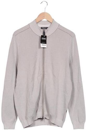 Herren Strickjacke, grau, Gr. EU 52, Baumwolle - Second Hand - MAERZ - Modalova