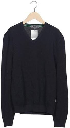 Herren Pullover, marineblau, Gr. EU 48, Schurwolle - Second Hand - MAERZ - Modalova
