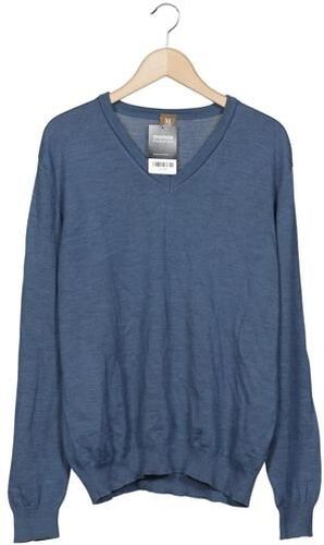 Herren Pullover, blau, Gr. EU 54, Schurwolle - Second Hand - MAERZ - Modalova