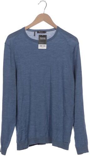Herren Pullover, blau, Gr. EU 56, Merino - Second Hand - MAERZ - Modalova